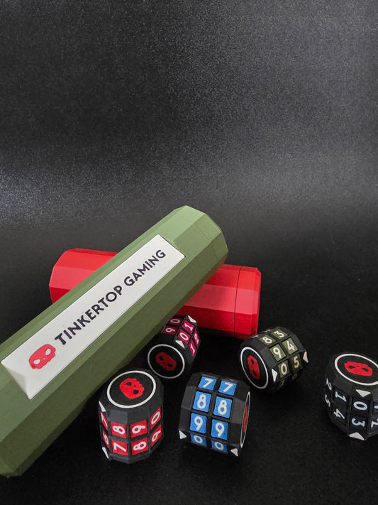 5-Pack Spinnable Life & Wound Counters