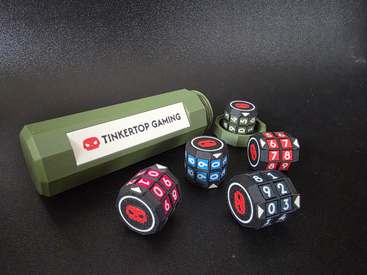 5-Pack Spinnable Life & Wound Counters